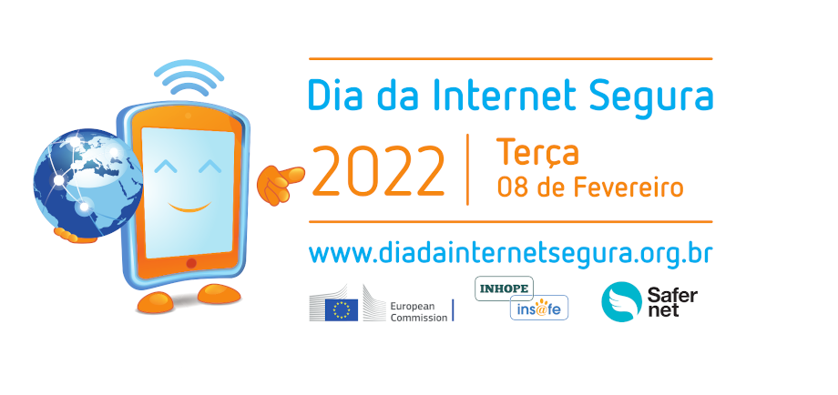 Guarde a data Dia da Internet Segura 2022 08 de fevereiro